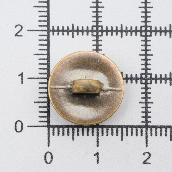 Пуговицы на ножке 24L (15мм) (Bronze (бронза)), 48 шт