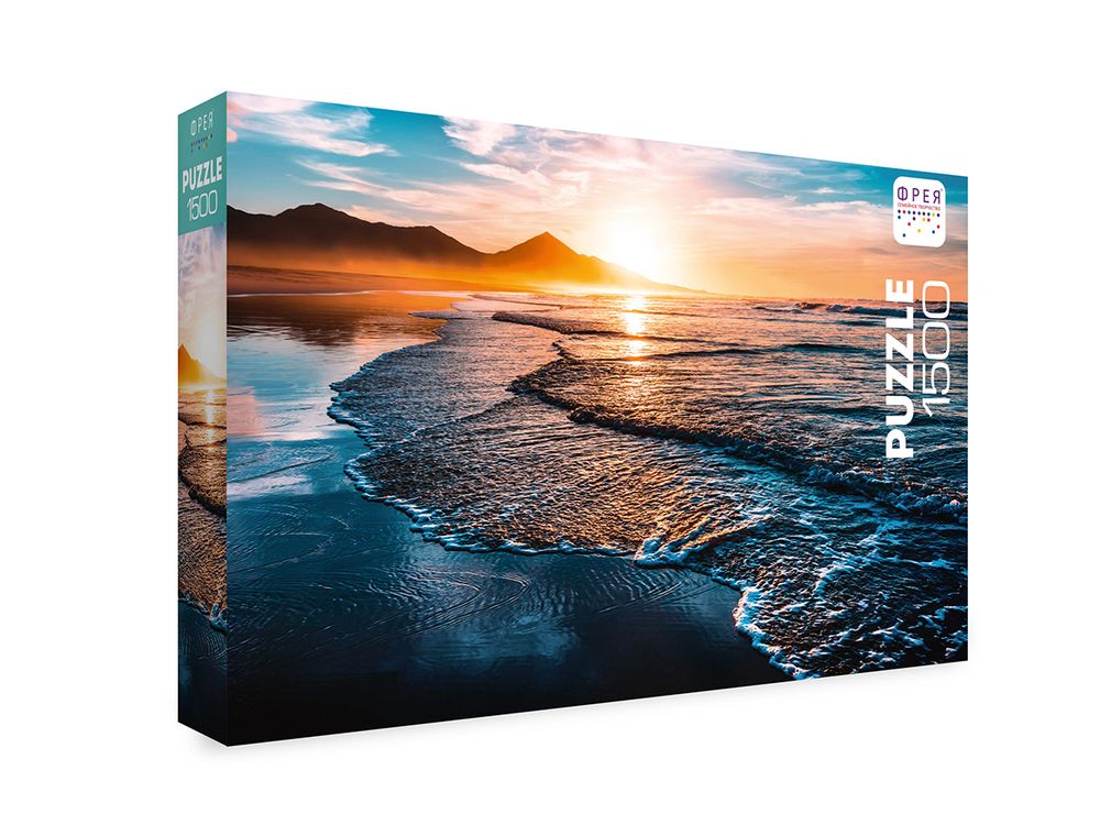 Пазл 1500 элементов, Вечер на море, PZL-1500/28, Фрея