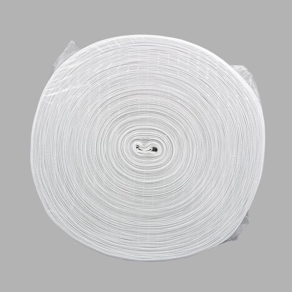 Лента (тесьма) шторная: сборка параллельная (1:2) 80 мм / 100 метров, S090445