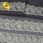 Кружево капроновое 45 мм / 9.14 м, TBS.30010 цв.084 (4) бежевый, Kruzhevo