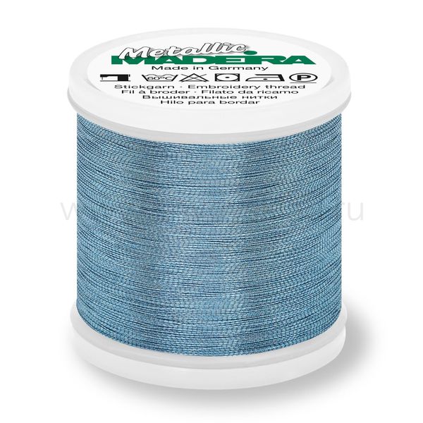 Нитки вышивальные металлизированные Madeira Metallic №40, 200 м, цв. 333, 9842, 5 катушек