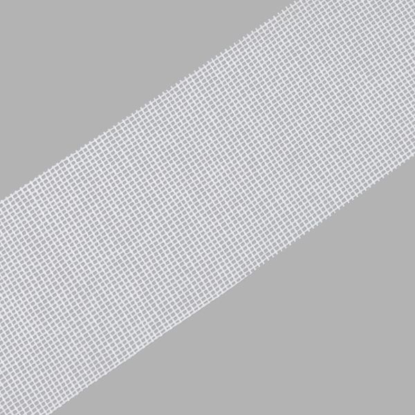 Лента джутовая декоративная 60.0 мм / 15 метров, белый, 3AR3224