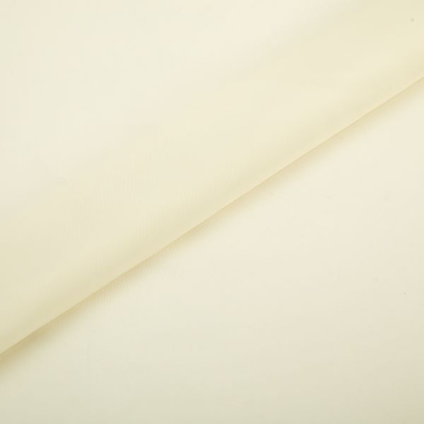 Ткань подкладочная (таффета) 180Т, 57 г/м², 500х152 см, 126 кремовый, Gamma 180Т