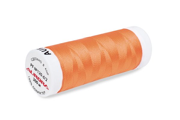 Нитки для креативных работ Aurora №120, 300 м, цв. PF170, 5 катушек