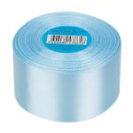 Лента атласная 1-сторонняя 50.0 мм / 33±2 метра, 129 голубой, Gamma