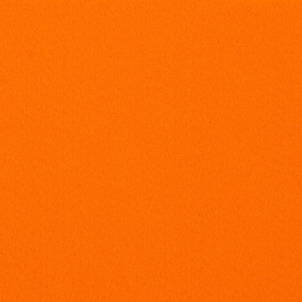 Фетр рулонный мягкий 2.2 мм, 150 см, рул. 10 метров, (FKC22), СН645 оранжевый, Blitz