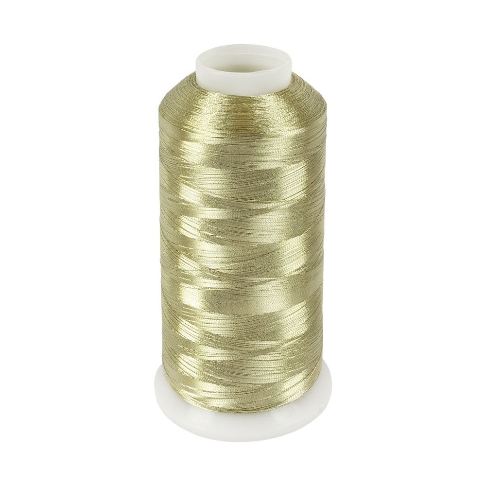 Нитки металлизированные Gamma 4570 м, 5000 я, под св. золото
