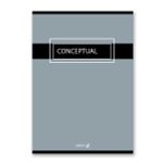 Тетрадь ученическая общая, A4 48 л. на скобе 65 г/м², белизна 100 %, 6 шт, клетка, 01343 Концептуал, Светоч Т152