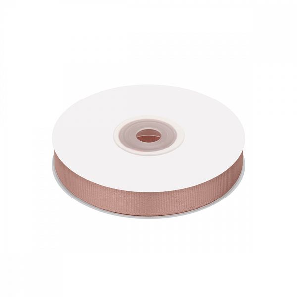 Лента репсовая (в рубчик) 12.0 мм / 22.8±1 метра, 813 пудровый, Magic4Hobby