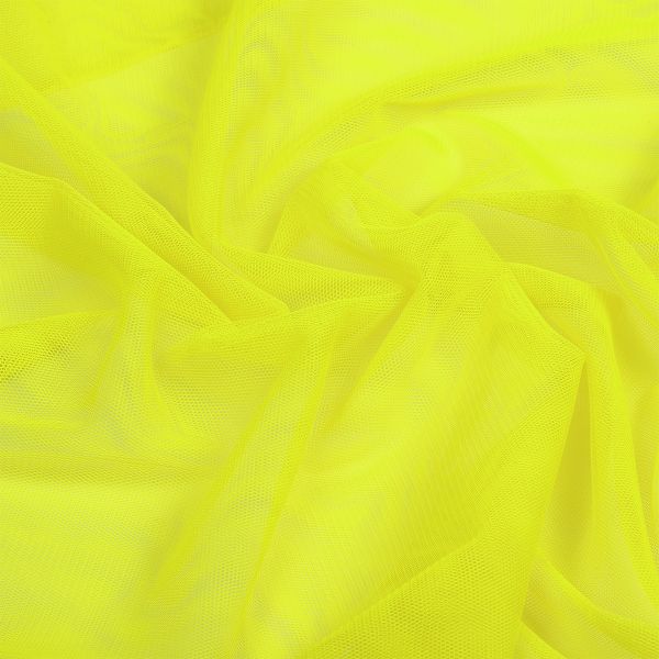 Сетка бельевая эластичная матовая 40 г/м², шир.150 см / 100 метров, TL58 58 неон лимон /TL.58/
