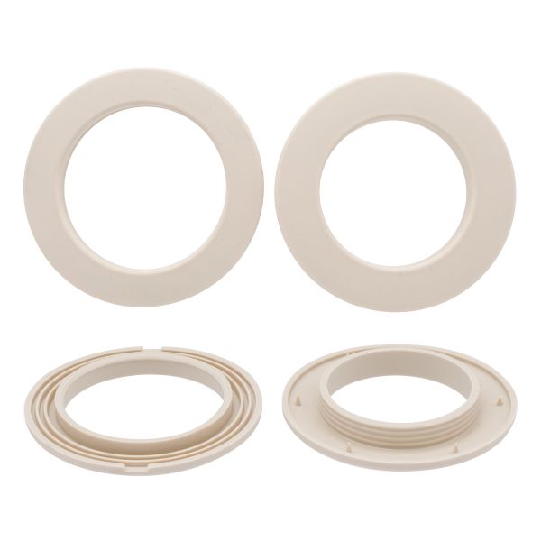 Люверсы шторные ⌀35 мм, с многоур. замком пластик, 99 санома, 10 шт