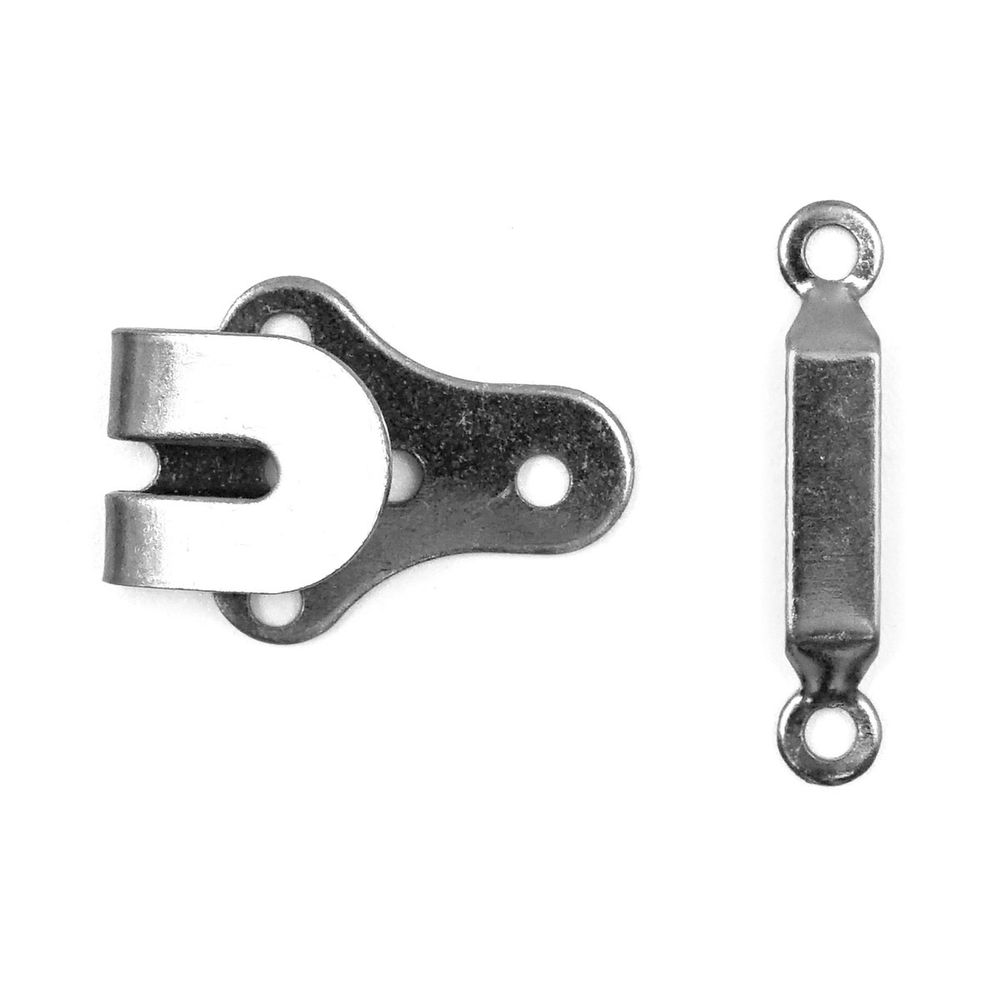 Крючок для брюк с дугой, сталь черный, цв. 12 мм, Prym