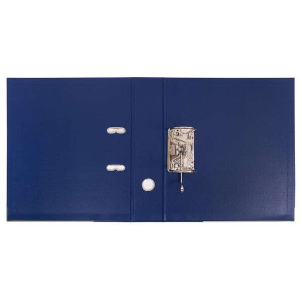 Регистратор PVC, 2-х стороннее покрытие, мет.уг. 75 мм, 50 шт, Premier A4 арочный механ. (разб.), синий ЕС100162002, Expert Complete