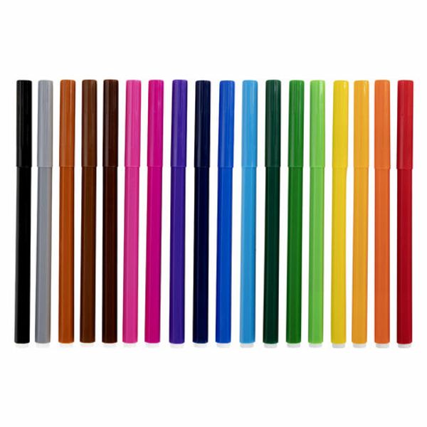 Набор цветных фломастеров Washable TP РА, 18 цв, Centropen 7790/18 РА