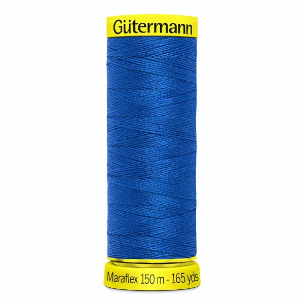 Нитки для трикотажа Gutermann Maraflex, 150м, 315 лесная фиалка, 5 катушек