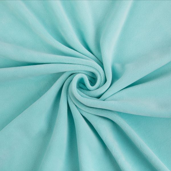 Велюр 240 г/м², 185 см / 5 метров, голубой/blue, Gamma VELR