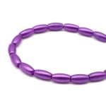 Бусины пластик (жемчуг) 3х6 мм, 15 г, Astra&Craft (темно-фиолетовый), 4AR293/294