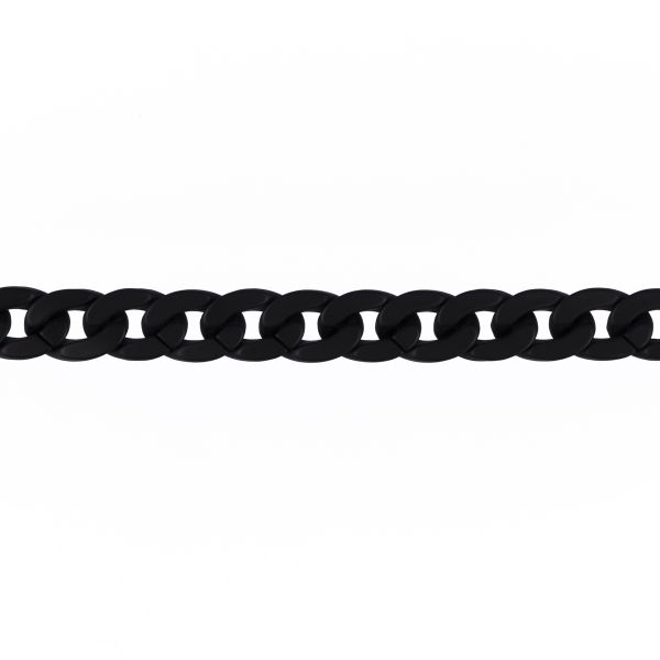 Цепочка для сумки, пластик 60 см, 1 шт, 03 чёрный, Gamma MPE-03