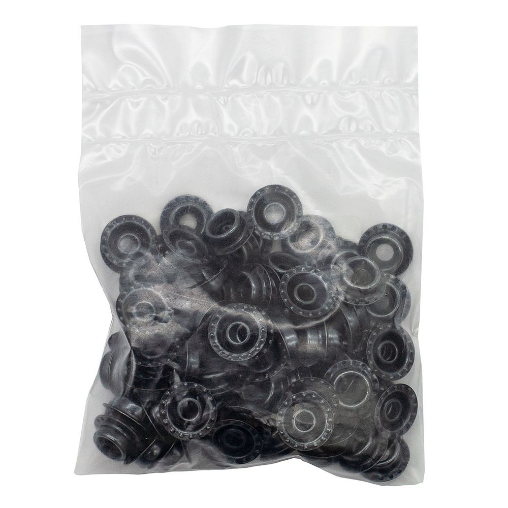 Часть кнопки Дельта (O-образная) ⌀14 мм (C-часть), 9 чернение (C-часть), 100 шт