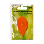 Листья скелетированные 2-6 см, 50 шт (5х10 шт), 06 оранжевый, Mr.Painter SFL-01