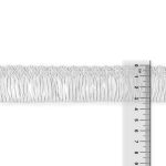 Бахрома отделочная 35.0 мм / 16 метров, 001 белый, Gamma А-06