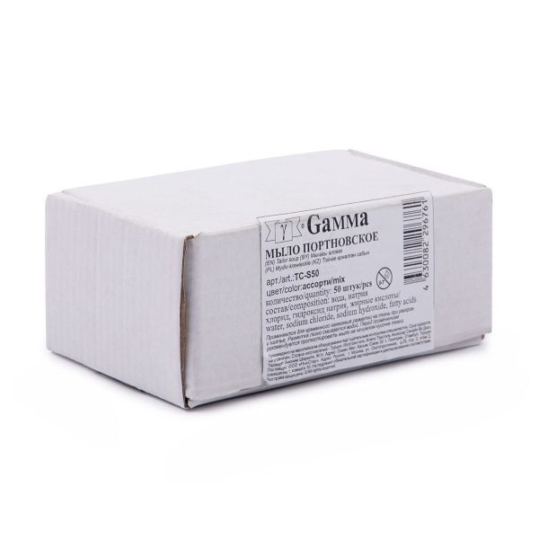 Мыло портновское, 50 шт, ассорти, Gamma TC-S50