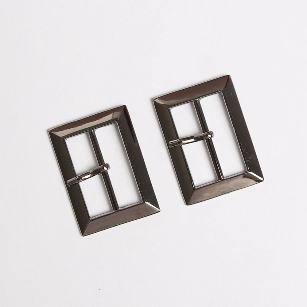 Пряжка 30 мм. чер/никель, 10 шт