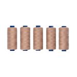 Нитки швейные бытовые Gamma 40/2, 365 м / 5 кат, №464 серо-бежевый