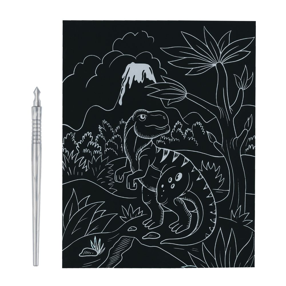 Набор для творчества Гравюра №68 Тираннозавр, 20х25.5 см, Hobbius SGHK