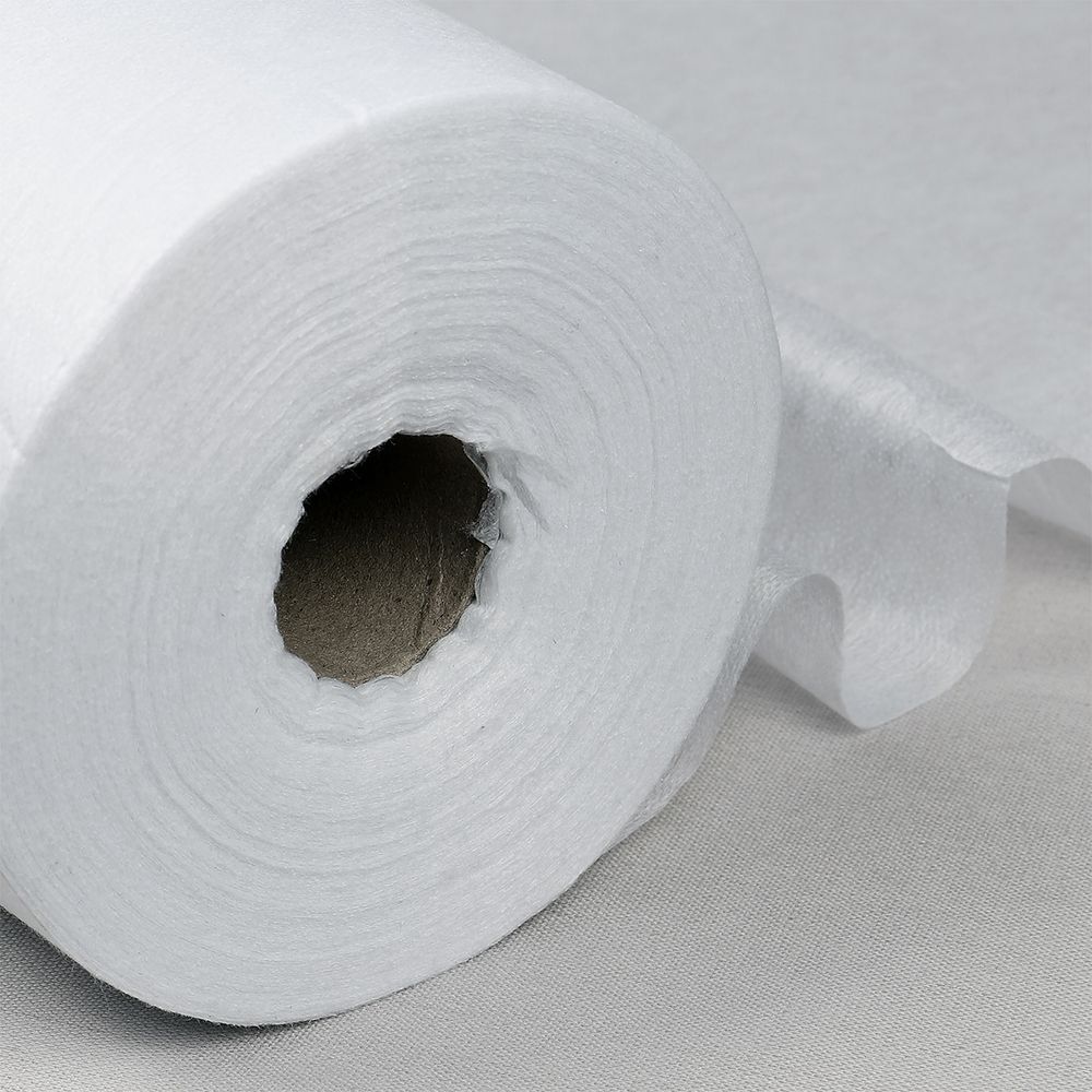 Флизелин клеевой точечный 30 г/м², цв.белый, шир.90см, 100м