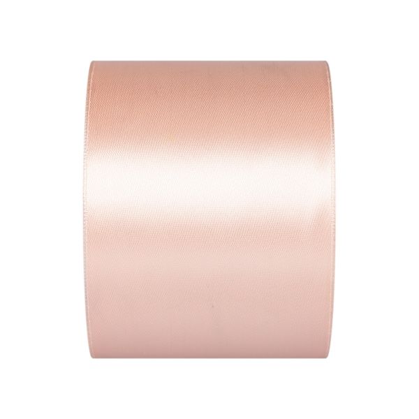 Лента атласная 1-сторонняя 75.0 мм / 33±2 метра, 151 бледно-розовый, Gamma