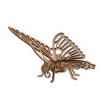 Модель сборная: Серия Живая природа Пазл 3D фанера Бабочка, Rezark NIZ-05