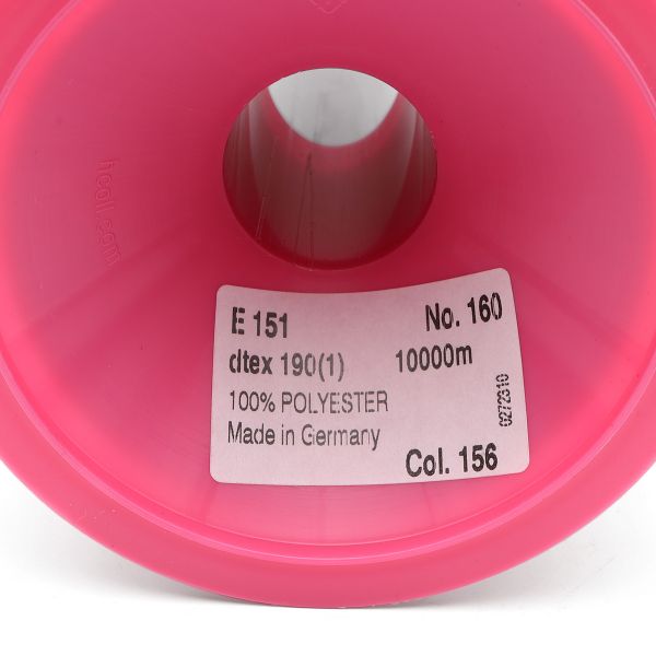 Нитка текстурированная Gutermann E 151, 10000 м, 715328, 156 красный, 1 катушка