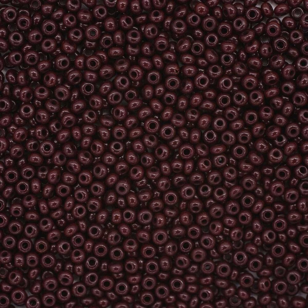 Бисер Preciosa 10/0 (2.3 мм), 100 г (5х20 г), непрозрачный, цв. 93300