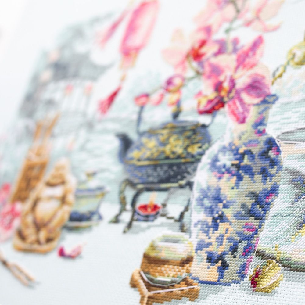 Набор для вышивания нитками Чудесная игла, Восточная фантазия, 40х30 см