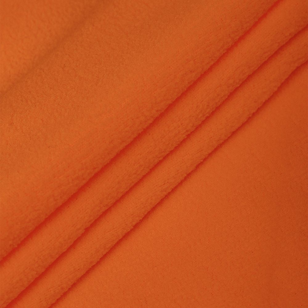 Флис 2-сторонний 190 г/м², 150 см / 10 метров, N-TBY-0059-157, цв.F157 оранжевый