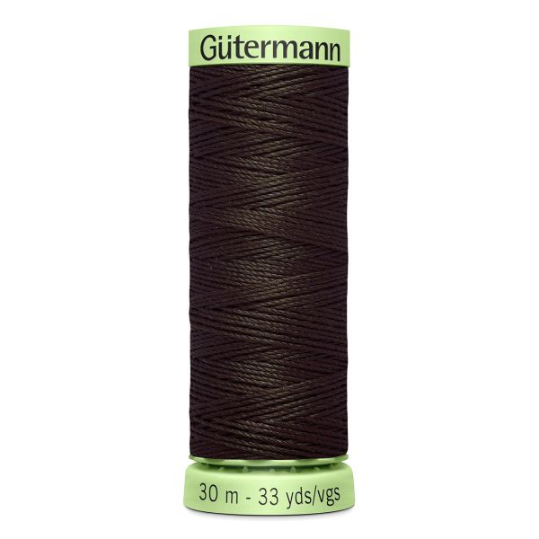 Нитки отделочные Gutermann Top Stitch, 30м, 697 венге, 5 катушек