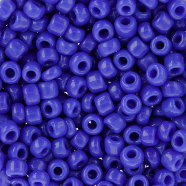 Бисер Zlatka 8/0 (2.9 мм), 100 г (10х10 г), №0048 т.синий, GR