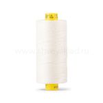 Нить отделочная Gutermann Mara 30/2, 300 м, 702404, 001 молочный, 1 катушка