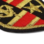 Термоаппликация Шеврон военно-морской, 50х57 мм, LA356