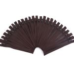 Молния трактор Arta Т6 (6 мм) 1 зам., н/раз., 18 см, ОПТ. УП. 25 ШТ., 068 т.коричневый