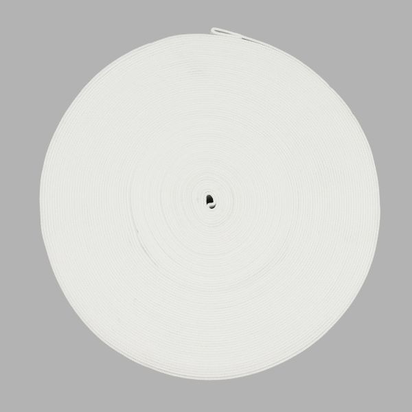 Резинка башмачная 80.0 мм / 25 метров, белый