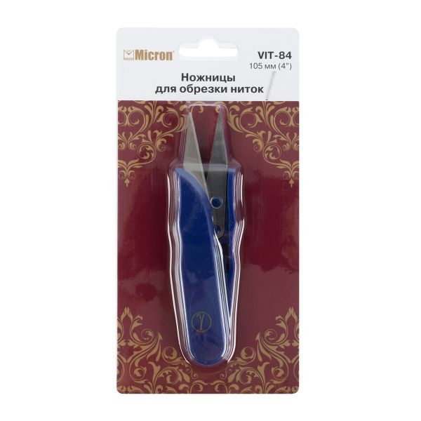 Ножницы снипперы для обрезки нитей 10.5 см, Micron, VIT-84 (TC-100)