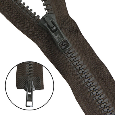 Молния трактор Arta Т6 (6 мм) 2 зам., разъем., 75 см, ОПТ. УП. 25 ШТ., 175 т.хаки