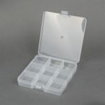 Контейнер для мелочей 13.5х13.7х2.3 см цв. в ассортименте