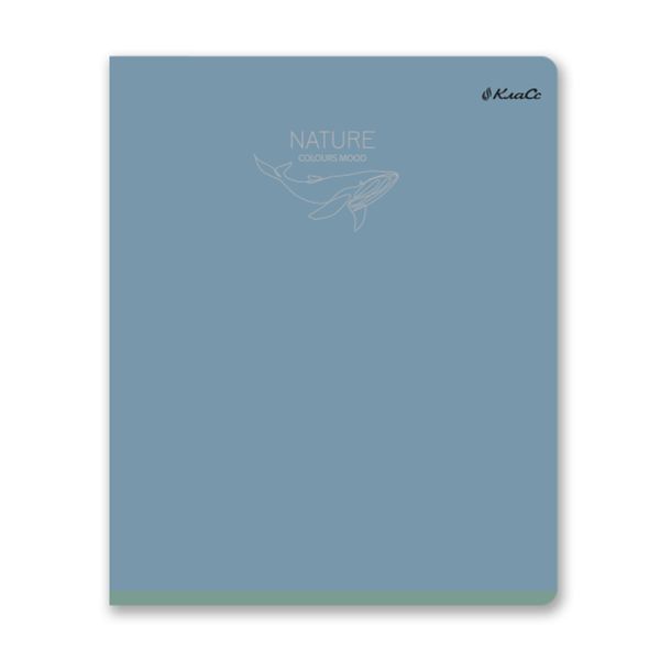 Тетрадь ученическая общая, пантон, A5+ 96 л. на скобе 60 г/м², белизна 100%, 5 шт, клетка в термоусадочной пленке, 000786 Заповедный мотив, Светоч 96ТЕТк-005