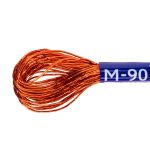 Мулине Gamma металлик JT 12 мотков по 11 метров, M-90 под медь, Gamma MOULINE