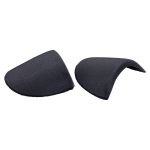 Плечевые накладки (подплечники) втачные 120х165х16 мм, черный, 50 пар