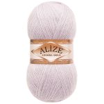 Пряжа Alize (Ализе) Angora Gold / уп.5 мот. по 100 г, 550м, 882 светлая лаванда