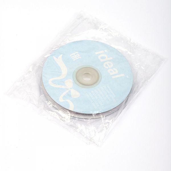 Лента репсовая (в рубчик) 6.0 мм, S186 св.серый уп. 27,4м